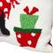 Glitzhome® Hooked Christmas Dog & Cat Throw Pillow Set